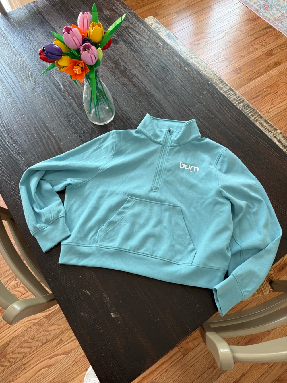 Blue burn boot camp 1/4 zip